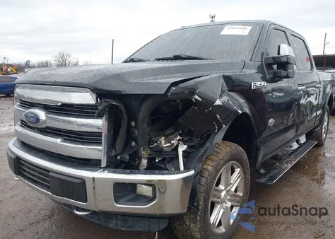 2015 Ford F-150 King Ranch from USA, damaged, VIN 1FTFW1EF0FFB21791